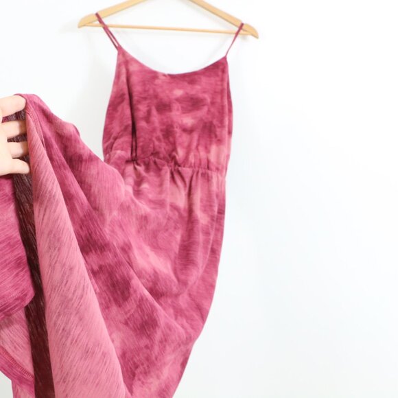 *Old Navy Waist-Defined Tie-Dye Slub-Knit Midi Cami Dress - Picture 7 of 11